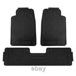 Black Integrated Seatbelt Truck TODOTERRENO Seat Covers With black Floor Mat