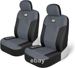 CAT MeshFlex Automotive Seat Covers Cars Trucks & SUVs Gray Set of 2 FREE SHIP