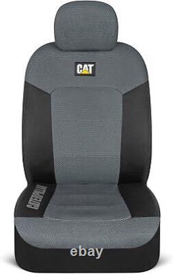 CAT MeshFlex Automotive Seat Covers Cars Trucks & SUVs Gray Set of 2 FREE SHIP