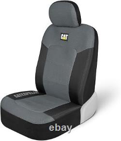 CAT MeshFlex Automotive Seat Covers Cars Trucks & SUVs Gray Set of 2 FREE SHIP