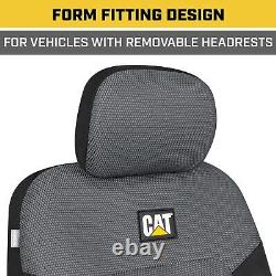 CAT MeshFlex Automotive Seat Covers Cars Trucks & SUVs Gray Set of 2 FREE SHIP