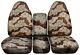 Camo car seat cover fits 94-02 Dodge Ram front 40-20-20 seat with Integrated SB/No