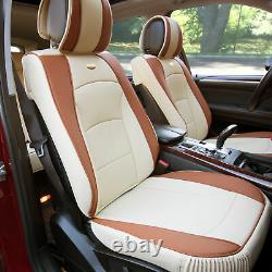 Car SUV Truck Leatherette Seat Cushion Covers Full Set