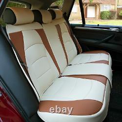 Car SUV Truck Leatherette Seat Cushion Covers Full Set