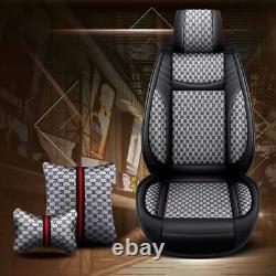 Car Seat Cover Water Proof Leather Cushion for SUV Truck Hatchback Durable Use