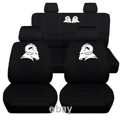 Car Seat Covers Fits 2012 to 2018 Dodge Ram Designed Truck Seat Covers