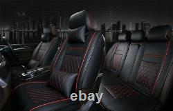 Car Suv Truck Full Seat Covers Set For 5-Seats Universal Cushion Interior Rest