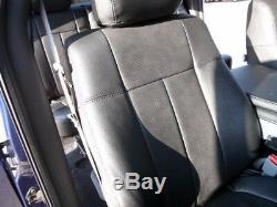 Clazzio Leather Custom Fit Seat Covers for Ram Truck 2013 + Crew or Quad Cab