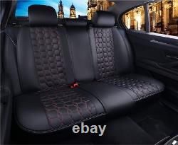 Complete Set Car Seat Covers Seat Covers Seat Covers already Cover Faux Leather Redline