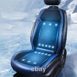 Cooling Car Seat Cover 12v-24v Cushion for Summer Driving Ventilated Car Truck