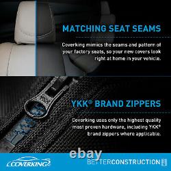 Coverking Carbon Fiber Print Neosupreme Tailored Seat Covers for Ram Truck