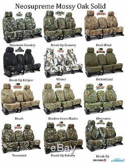 Coverking Custom Front and Rear Row Skanda Camo Seat Covers For Dodge Truck/SUV