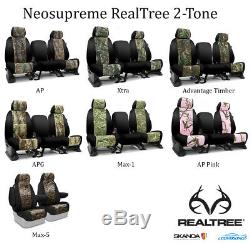 Coverking Custom Front and Rear Row Skanda Camo Seat Covers For Dodge Truck/SUV