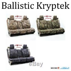 Coverking Custom Front and Rear Row Skanda Camo Seat Covers For GMC Truck/SUV
