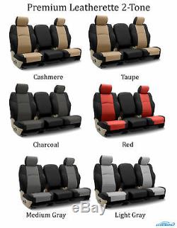 Coverking Custom Front and Rear Seat Covers For Honda Truck SUVs