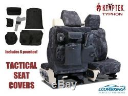 Coverking Kryptek Typhon Cordura Ballistic Tactical Seat Covers for Ram Truck