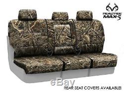 Coverking Realtree Max-5 Camo Custom Tailored Seat Covers for Ford F350 Truck