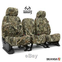 Coverking Realtree Max-5 Camo Custom Tailored Seat Covers for Ford F350 Truck