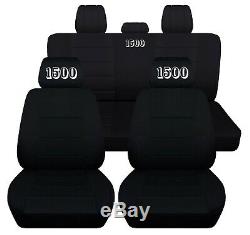 Custsomized Truck Seat Covers Fits 2010-2020 Dodge Ram 1500 Embroidered ABF