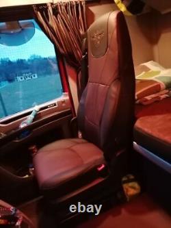 DAF XF XG XG+ seat covers. Eco smooth leather. NEW