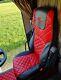 DAF XF105/106 NEW XG seat covers. Eco diamond leather. NEW