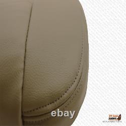 DRIVER Bottom Tan Leather Cover For 2005-2006 Toyota Tundra Limited SR5 Truck