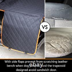 Dog Car Seat Covers for Back Seat of Cars/Trucks/Suv, Waterproof Dog Car Hammock