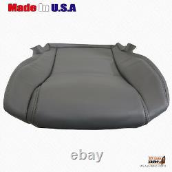 Driver Bottom VINYL Seat Cover Gray For 2007 to 2013 Toyota Tundra Work Truck