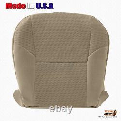 FOR 2010 Toyota Tacoma Truck Driver Bottom Tan Cloth Replacement Seat Cover