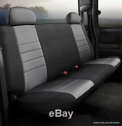 Fia NP92-28 GRAY Neo Neoprene Custom Fit Truck Seat Covers