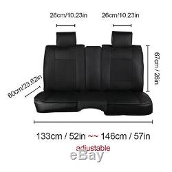 Fit For 2015 Chevy Silverado 1500 Seat Covers 2014-2019 4-Door Truck Cushion