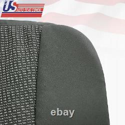 Fits 2007-10 Dodge Ram Truck 1500 Passenger Bottom Cloth Seat Cover in Gray