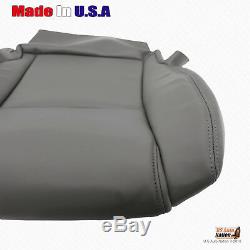 For 2007 2008 2009 Toyota Tundra WORK TRUCK Driver Bottom Vinyl Seat Cover GRAY
