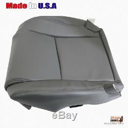 For 2007 -2013 Toyota Tundra WORK TRUCK LEFT-RIGHT Bottoms Gray Vinyl Seat Cover