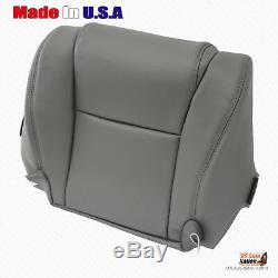 For 2007 -2013 Toyota Tundra WORK TRUCK LEFT-RIGHT Bottoms Gray Vinyl Seat Cover