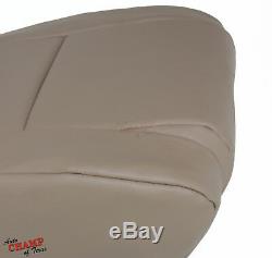 For 2007-2013 Toyota Tundra Work Truck Driver Side Bottom Vinyl Seat Cover Tan