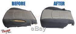 For 2007-2013 Toyota Tundra Work Truck Driver Side Bottom Vinyl Seat Cover Tan
