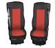 For DAF XF 106 XF CF LKW TRUCK Seat Covers PU Leather Trucks NEW RHD RED