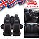 For Fiat For Seat For Volvo Full Set 5-Seat Covers Front&Rear Protector Leather