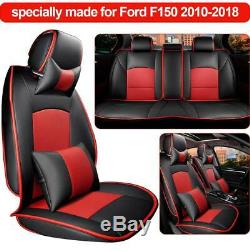 For Ford F150 Seat Covers 2008-2019 Truck Cushion 5 Seat Full Set Tailor Fit