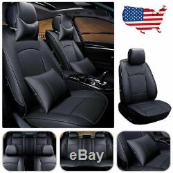 For Ford F150 Seat Covers 2009-2019 Truck Cushion Leatherett Full Set Customized