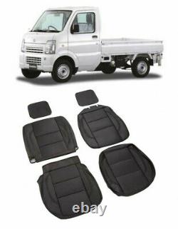 For Suzuki Carry Truck DA63T Early Model Apr/2012 PVC Leather Seat Cover Japan