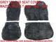 Grey Velour Seat Cover Fit Mazda Truck T4000 Single Cab 1992 1993