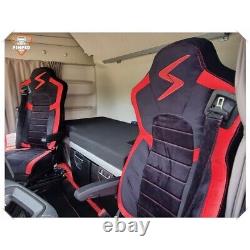 IVECO S Way SEAT COVERS Full Alcantra