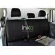 Isuzu D Max MK 1 Pick Up Truck Inka Rear Waterproof Seat Covers Black MY02-2012