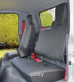 Isuzu N35 Truck Waterproof Leatherette Tailored Seat Covers Tipper 7.5 easyshift