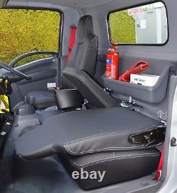 Isuzu N35 Truck Waterproof Leatherette Tailored Seat Covers Tipper 7.5 easyshift
