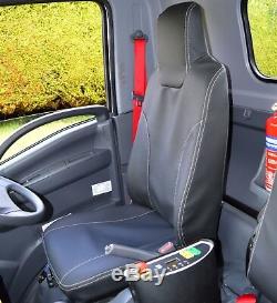 Isuzu N75 Truck Waterproof Leatherette Tailored Seat Covers Tipper 7.5 easyshift