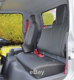 Isuzu N75 Truck Waterproof Leatherette Tailored Seat Covers Tipper 7.5 easyshift