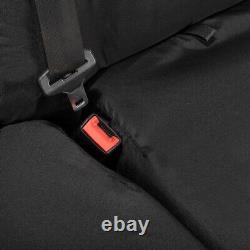 Iveco Daily Tipper Truck Front Seat Covers Tailored (2024 Onwards) Black 235